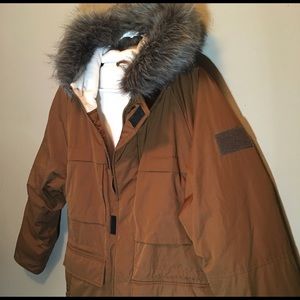 Brown winter jacket